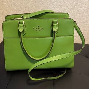 Kate Spade Lime Green Satchel